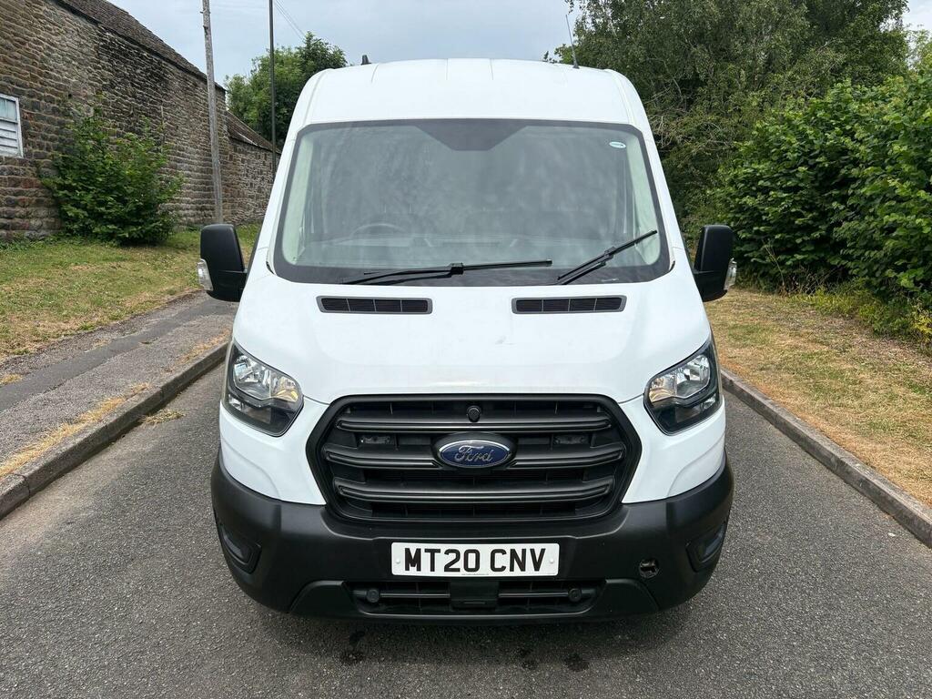 Ford Transit Custom 2.0 350 Ecoblue Leader Fwd L3 H2 Euro 6 Ss White #2