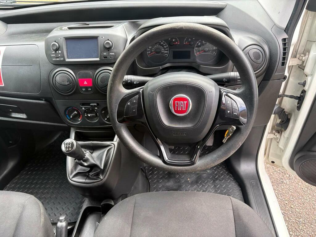 Fiat Fiorino 1.4 8V 75 Eu6 Cargo Tecnico Panel Van White #9