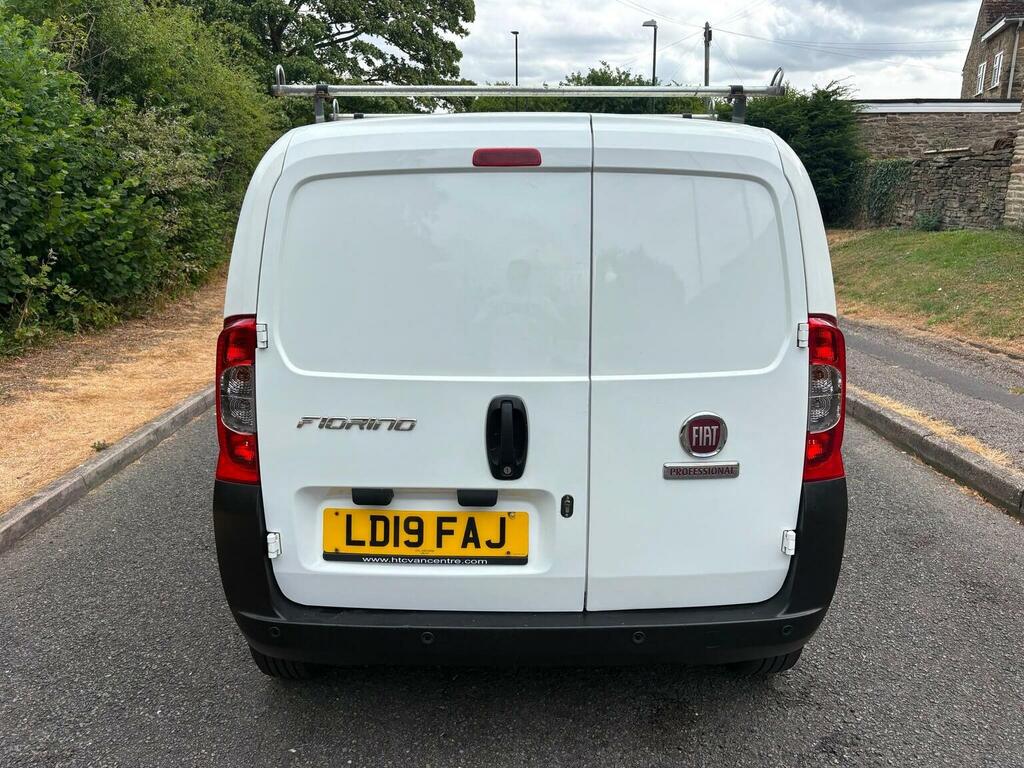 Fiat Fiorino 1.4 8V 75 Eu6 Cargo Tecnico Panel Van White #4