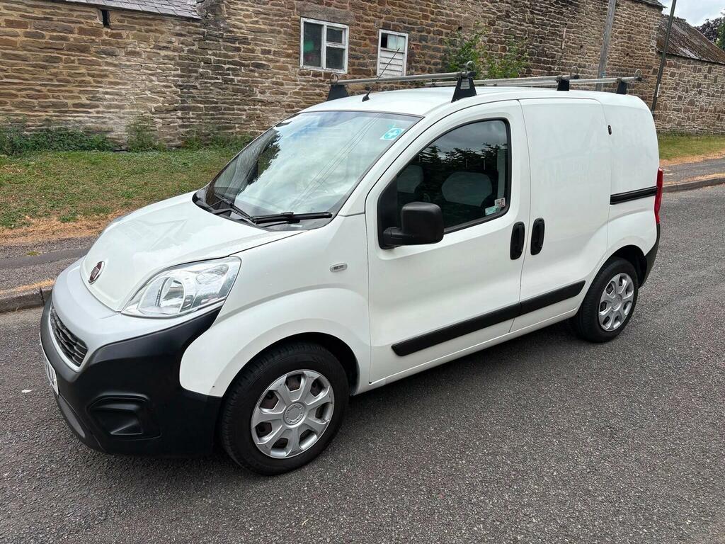 Fiat Fiorino 1.4 8V 75 Eu6 Cargo Tecnico Panel Van White #1