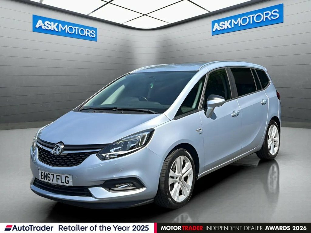 Vauxhall Zafira Tourer 1.4L Sri Silver