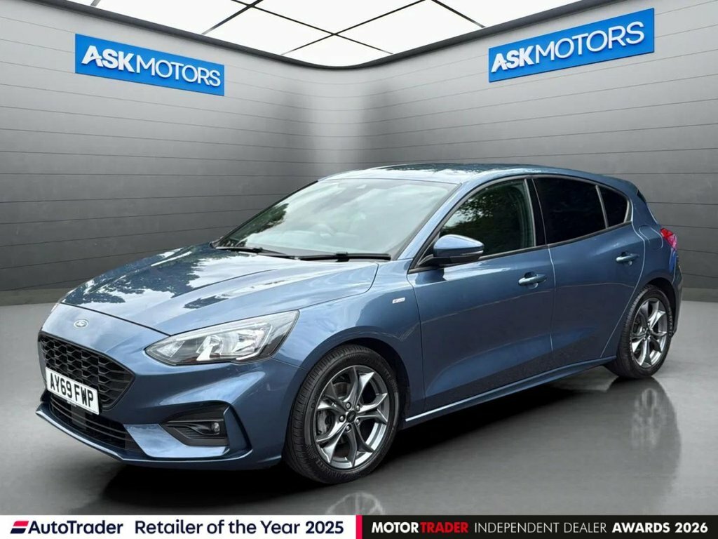 Ford Focus 1L St-line AY69FWP Blue