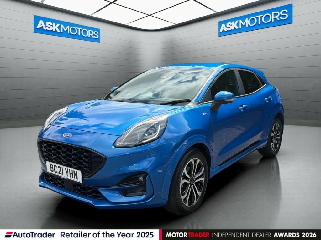 Ford Puma 1L St-line BC21YHN Blue