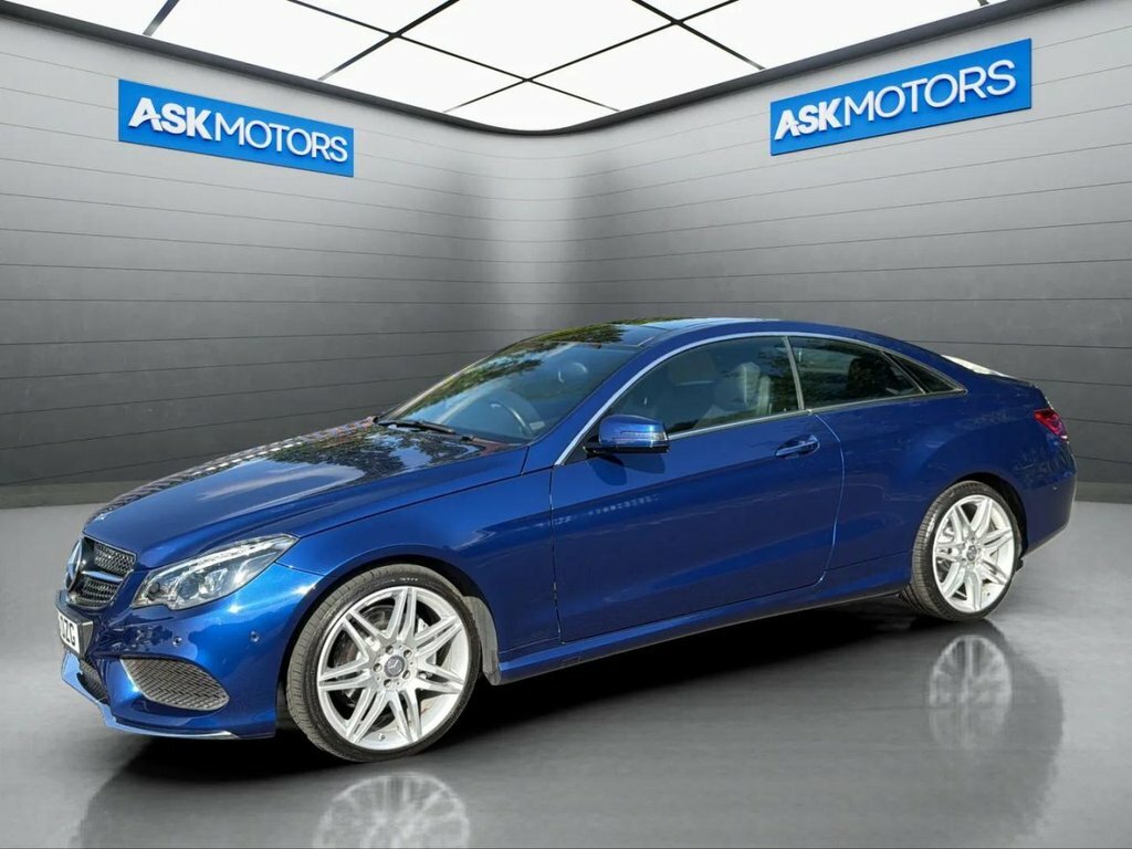 Mercedes-Benz E Class 2.1L Amg Line Edition Blue #6