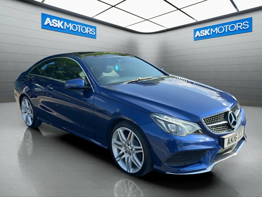 Mercedes-Benz E Class 2.1L Amg Line Edition Blue #4