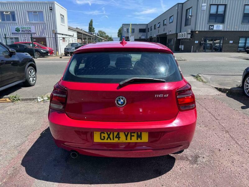 BMW 1 Series 2.0 116D Sport Red #4