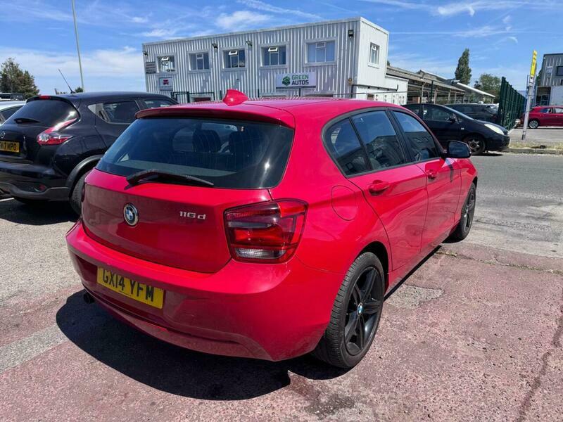 BMW 1 Series 2.0 116D Sport Red #3