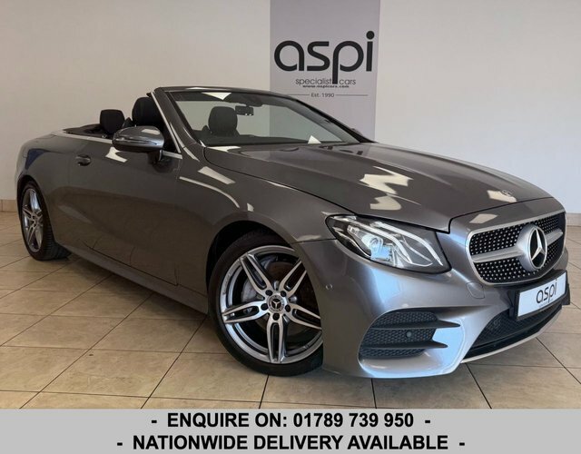 Mercedes-Benz E Class E220d Amg Line Cabriolet Grey
