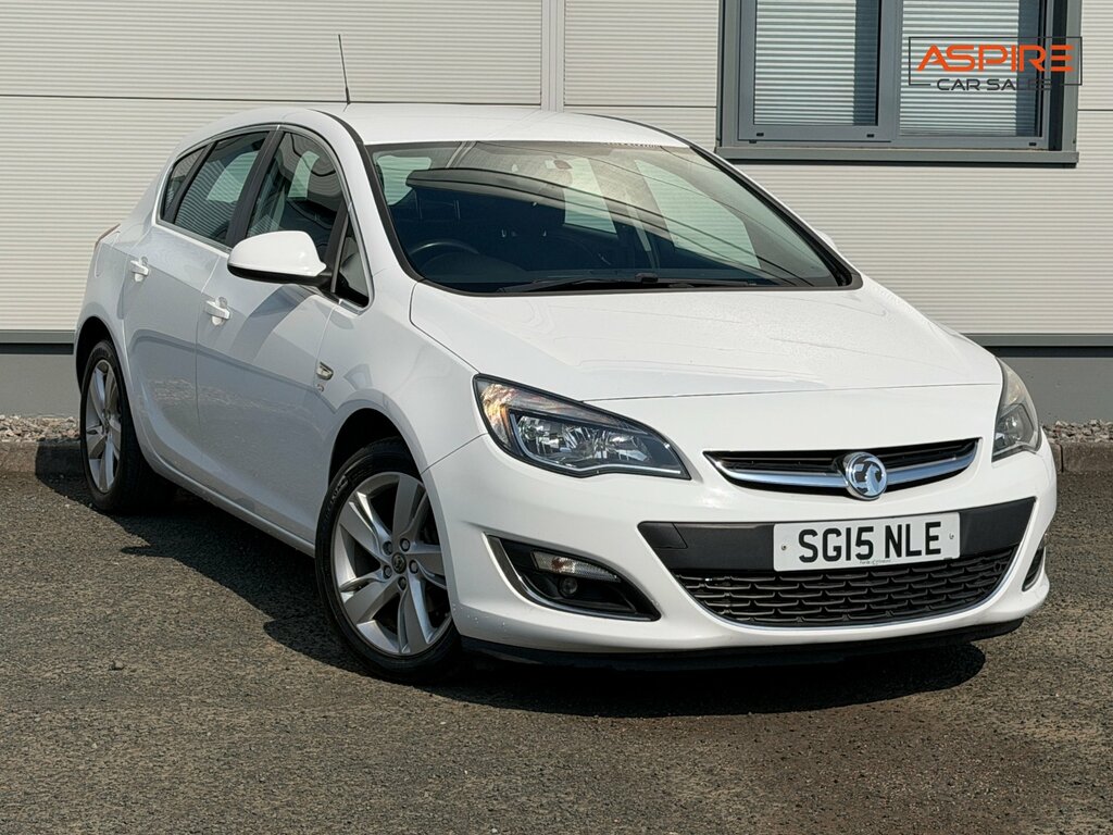 Vauxhall Astra 1.4I Sri Hatchback Euro 6 100 P White