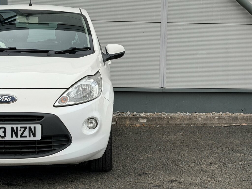 Ford KA 1.2 Zetec Hatchback Euro 5 Ss White #4