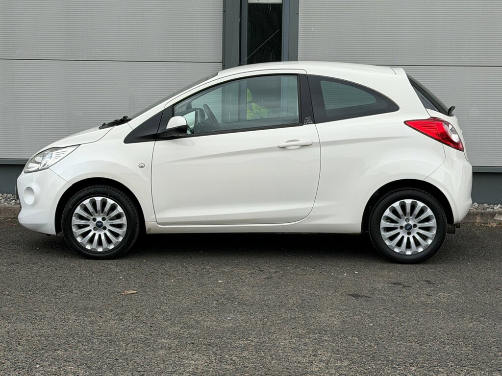Ford KA 1.2 Zetec Hatchback Euro 5 Ss White #6