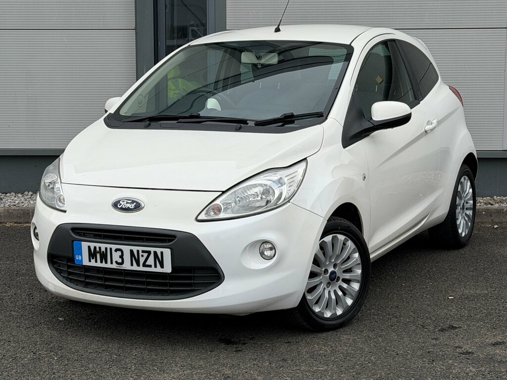 Ford KA 1.2 Zetec Hatchback Euro 5 Ss White #2
