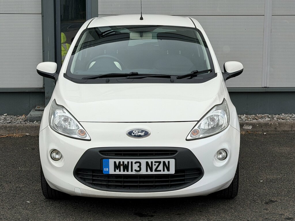Ford KA 1.2 Zetec Hatchback Euro 5 Ss White #3