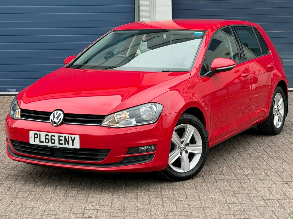 Volkswagen Golf 1.4 Tsi Bluemotion Tech Match Edition Hatchback Red #2