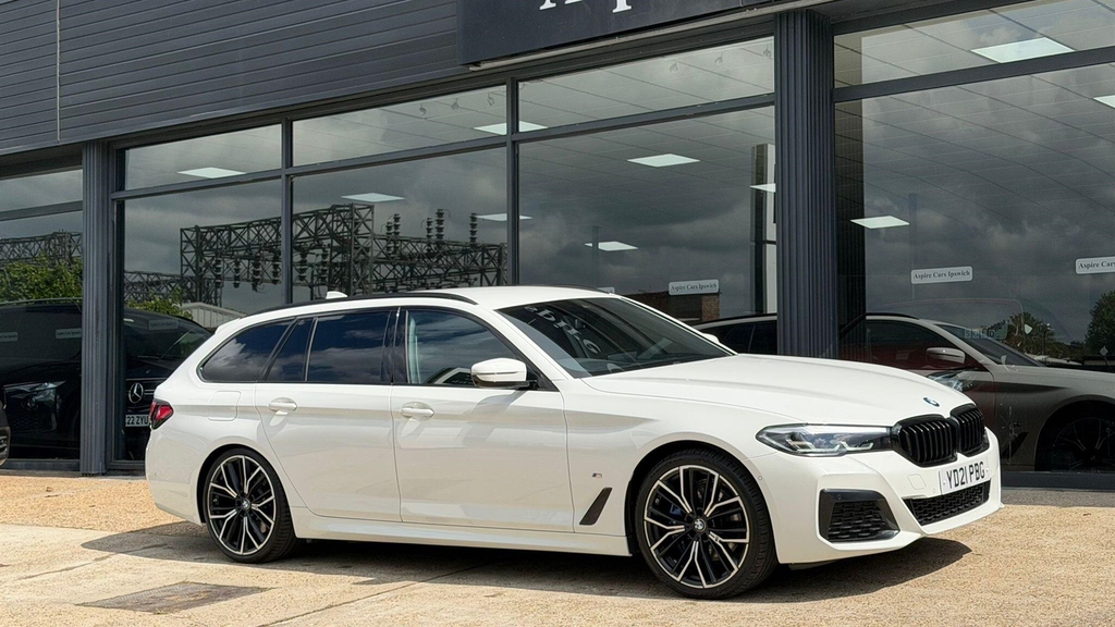 BMW 5 Series 2.0 530E 12Kwh M Sport Touring Steptronic Xdrive E Blue #15