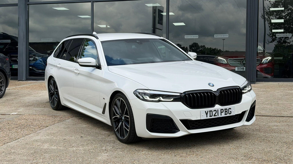 BMW 5 Series 2.0 530E 12Kwh M Sport Touring Steptronic Xdrive E Blue #45