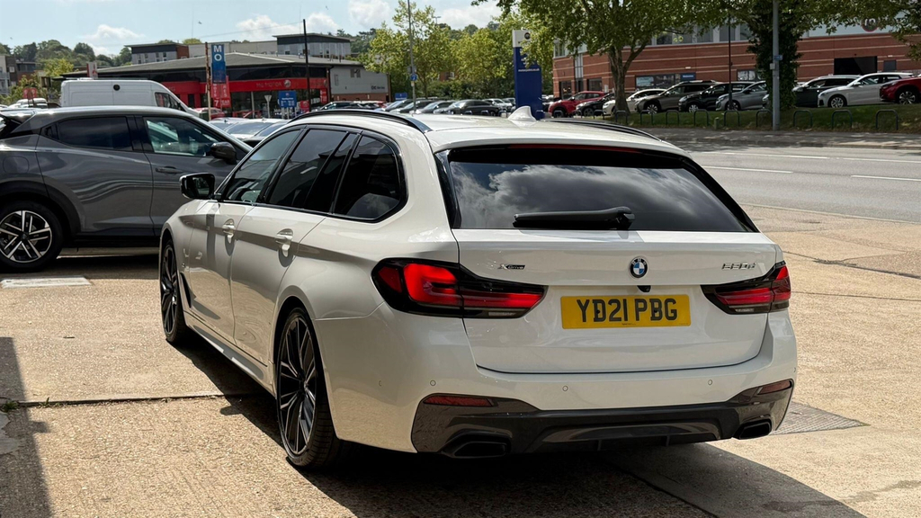 BMW 5 Series 2.0 530E 12Kwh M Sport Touring Steptronic Xdrive E Blue #23