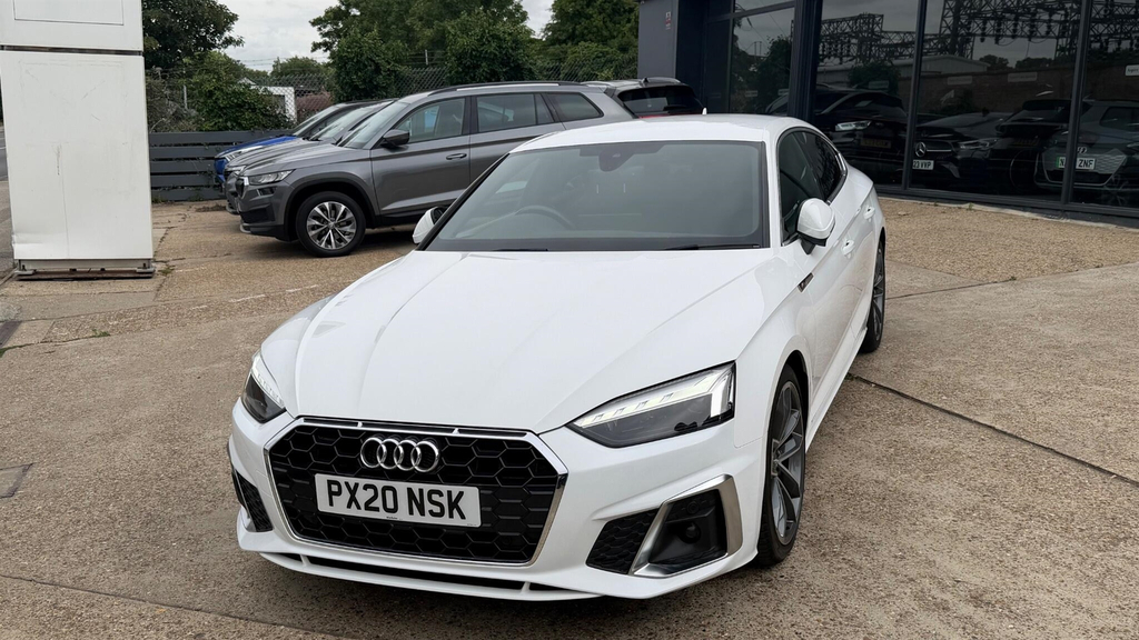 Audi A5 Coupe 2.0 Tfsi 35 Sport S Tronic Euro 6 Ss White #9