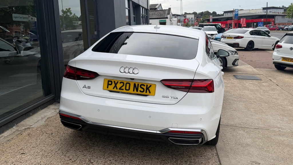 Audi A5 Coupe 2.0 Tfsi 35 Sport S Tronic Euro 6 Ss White #12