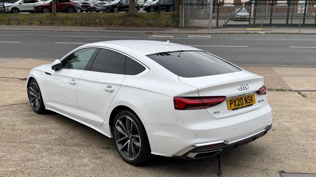 Audi A5 Coupe 2.0 Tfsi 35 Sport S Tronic Euro 6 Ss White #11