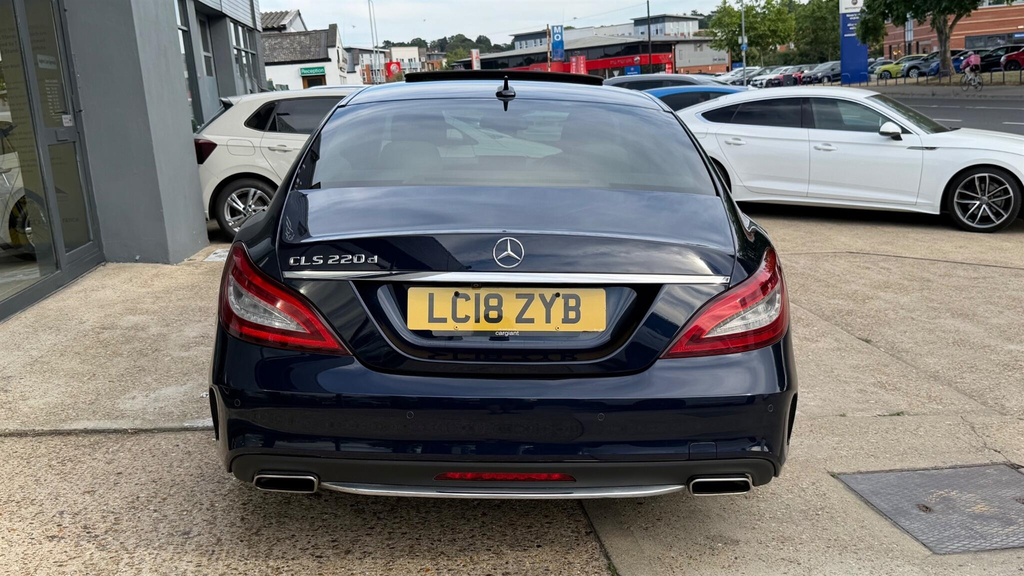 Mercedes-Benz CLS 2.1 Cls220d Amg Line Premium Coupe G-tronic Eur Blue #6