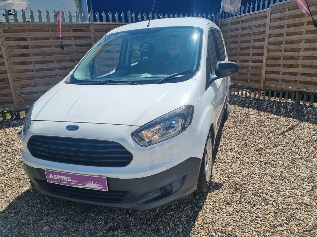 Ford Transit Courier Combi Van 1.5 Tdci 201867 White #2