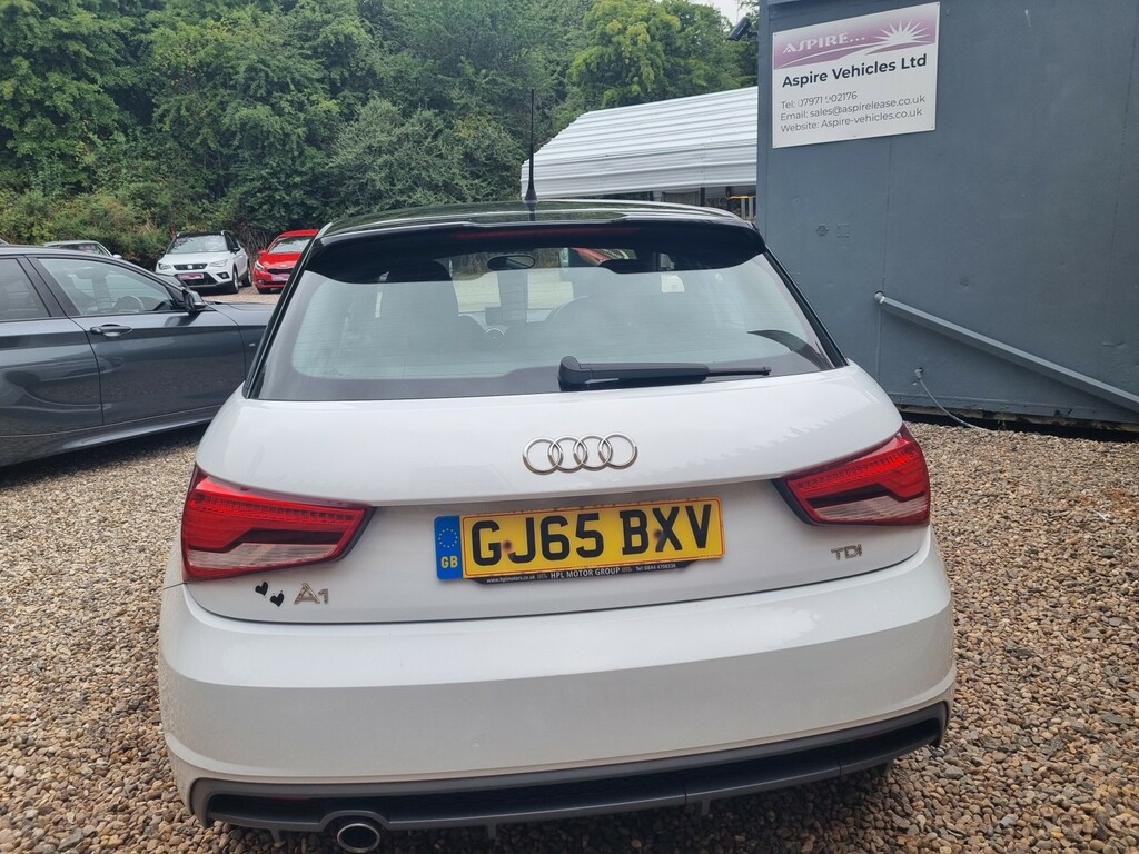 Audi A1 Hatchback 1.6 Tdi S Line 201565 GJ65BXV White #5