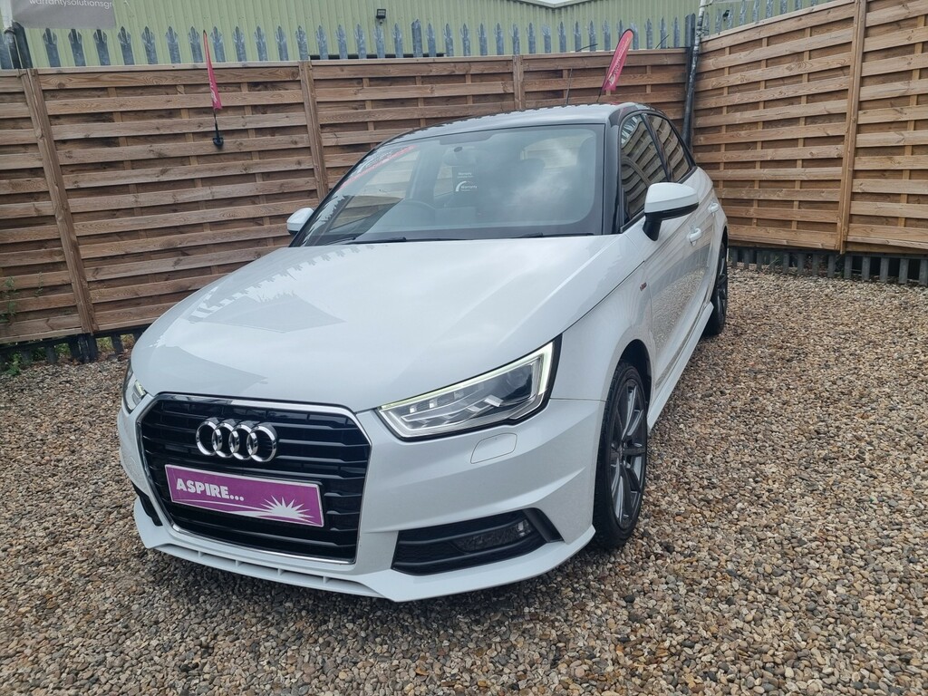 Audi A1 Hatchback 1.6 Tdi S Line 201565 GJ65BXV White #2