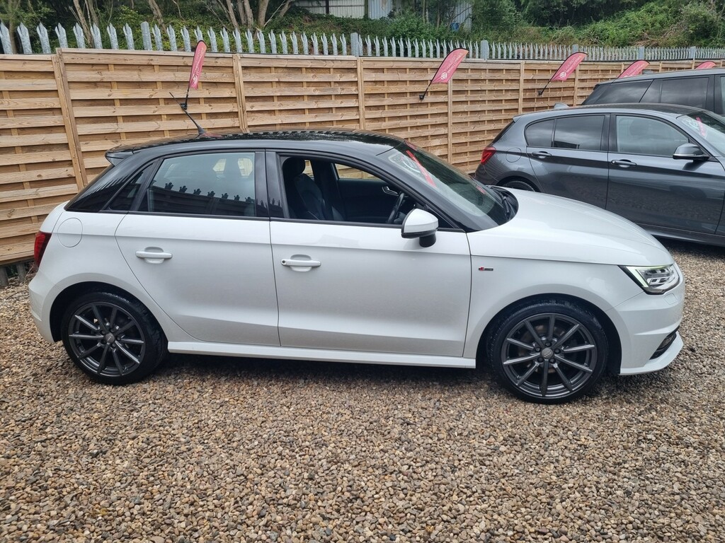 Audi A1 Hatchback 1.6 Tdi S Line 201565 GJ65BXV White #4