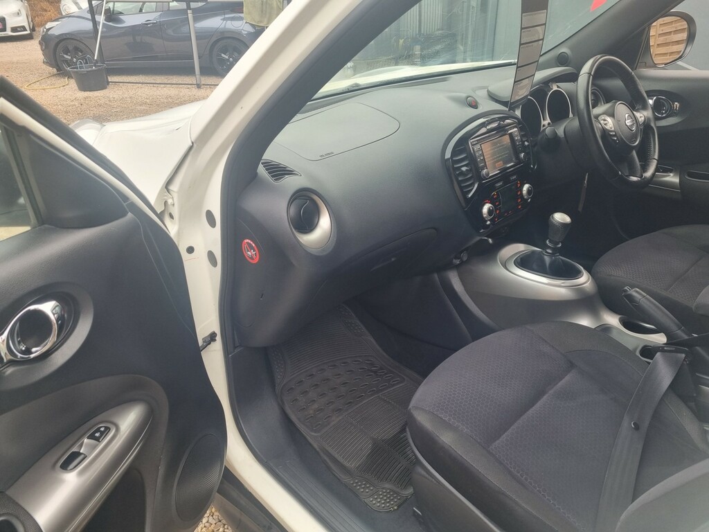 Nissan Juke 1.5 Dci 8V Acenta Premium White #6