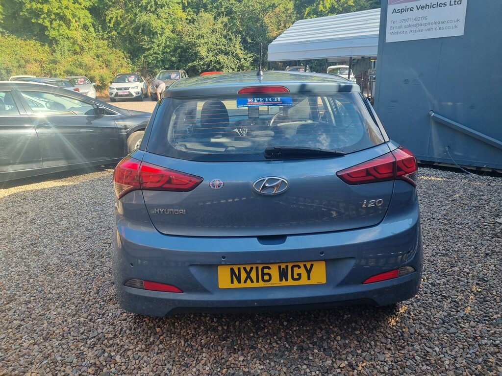 Hyundai I20 1.2 I20 Se 1.2 84Ps Bd Blue #5