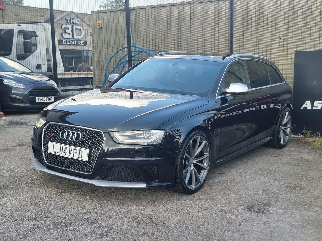 Audi RS4 Avant 4.2 Fsi V8 S Tronic Quattro Euro 5 201414 LJ14VPD Black #3