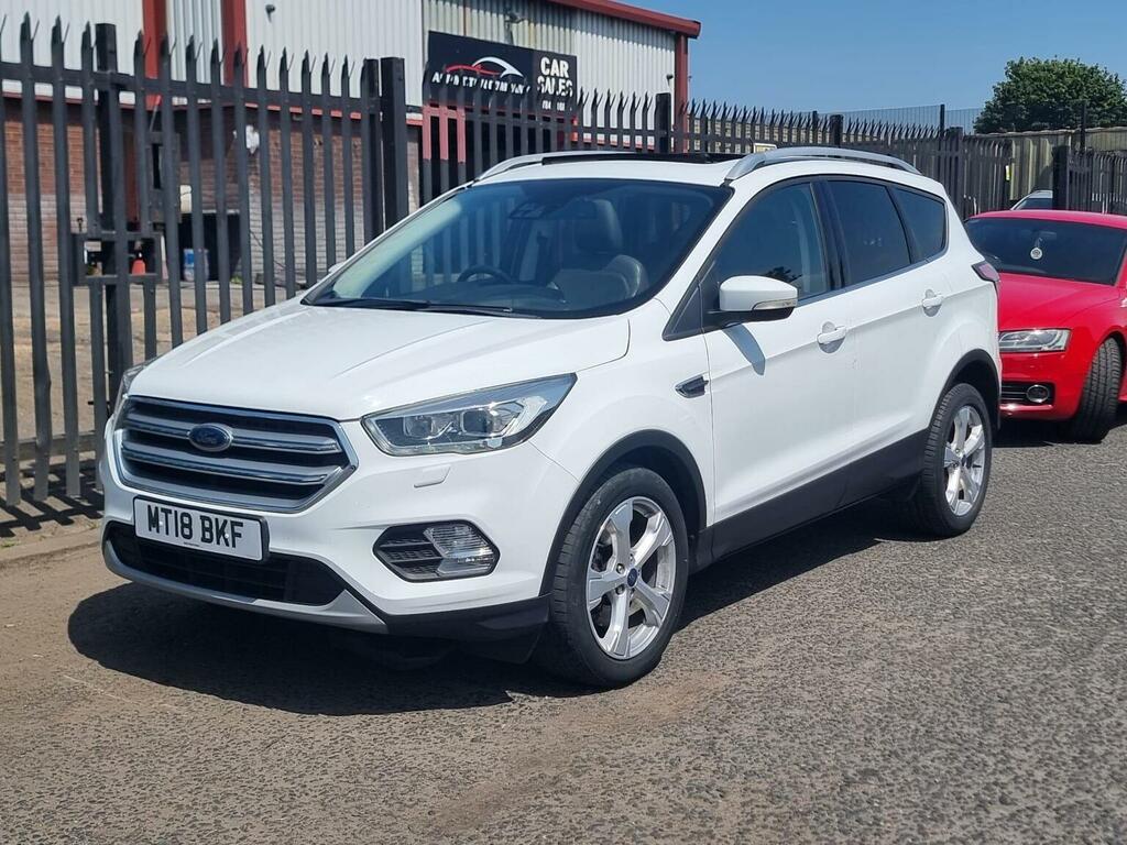 Ford Kuga 1.5 Tdci Titanium X Powershift Euro 6 Ss 2 White #2