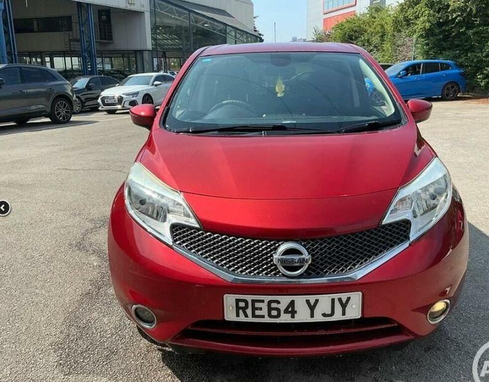 Nissan Note 1.2 12V Acenta Premium Euro 5 Ss Red #2
