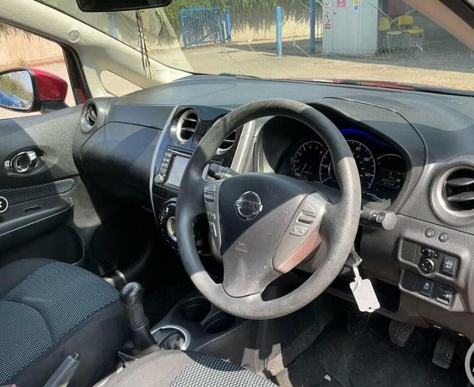 Nissan Note 1.2 12V Acenta Premium Euro 5 Ss Red #6