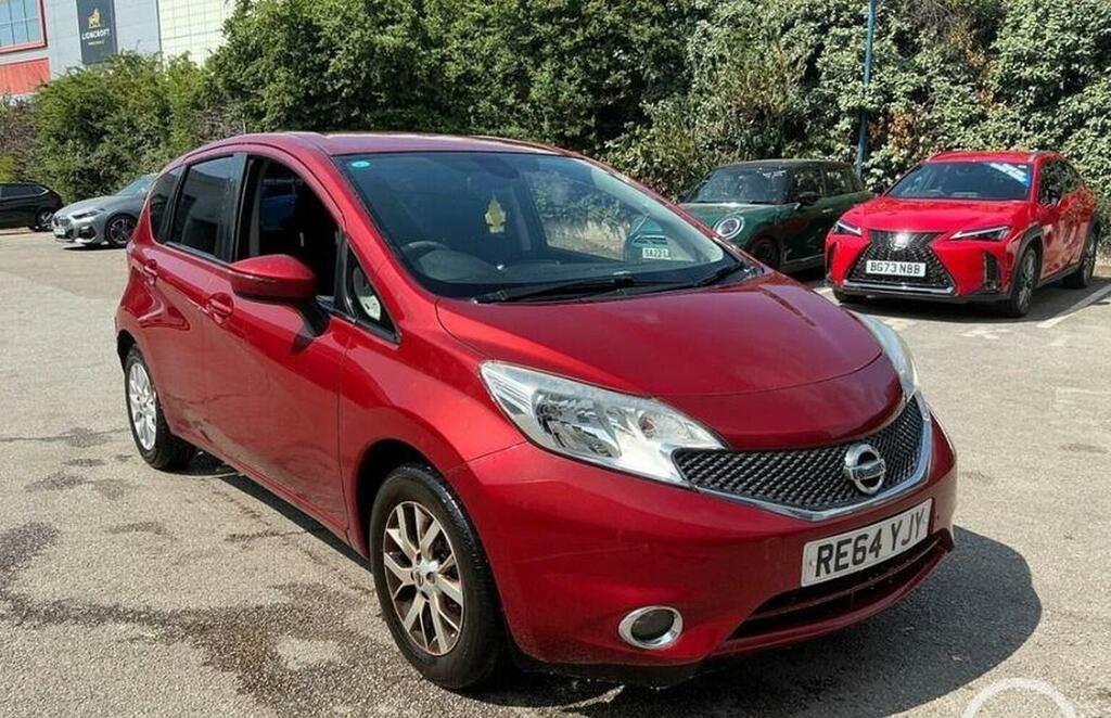 Nissan Note 1.2 12V Acenta Premium Euro 5 Ss Red