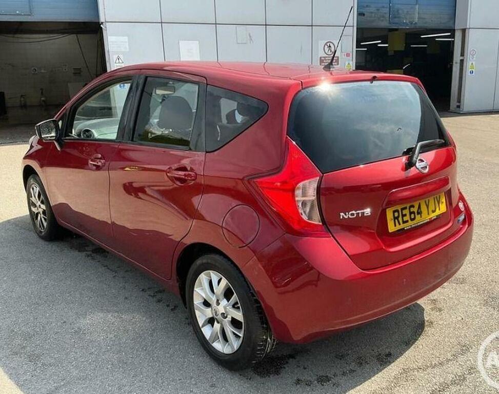 Nissan Note 1.2 12V Acenta Premium Euro 5 Ss Red #4