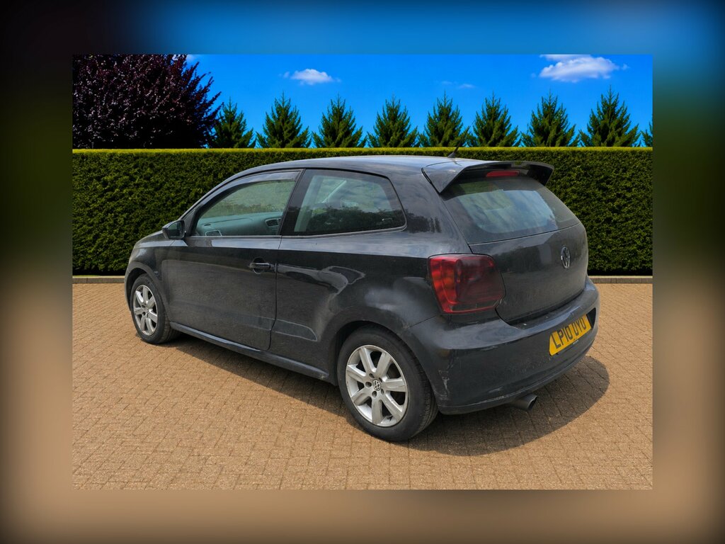 Volkswagen Polo 1.2 Moda Black #4