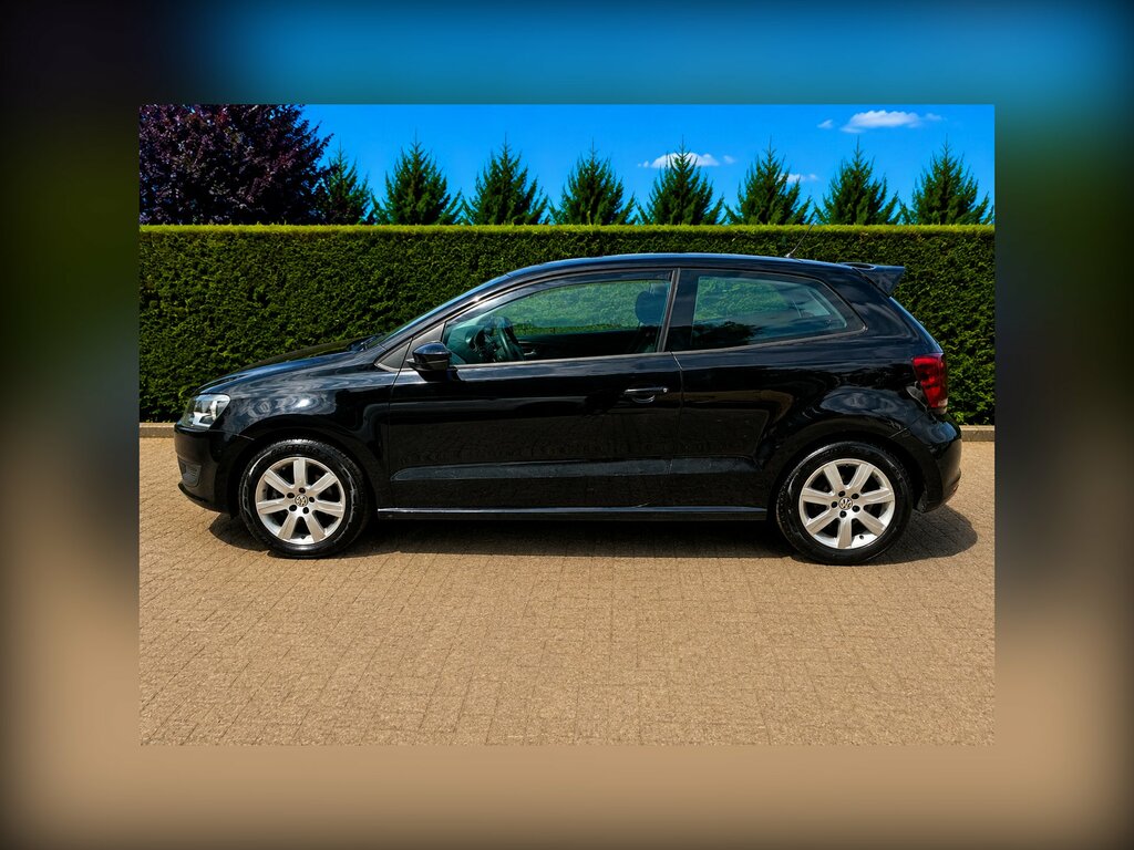 Volkswagen Polo 1.2 Moda Black #5