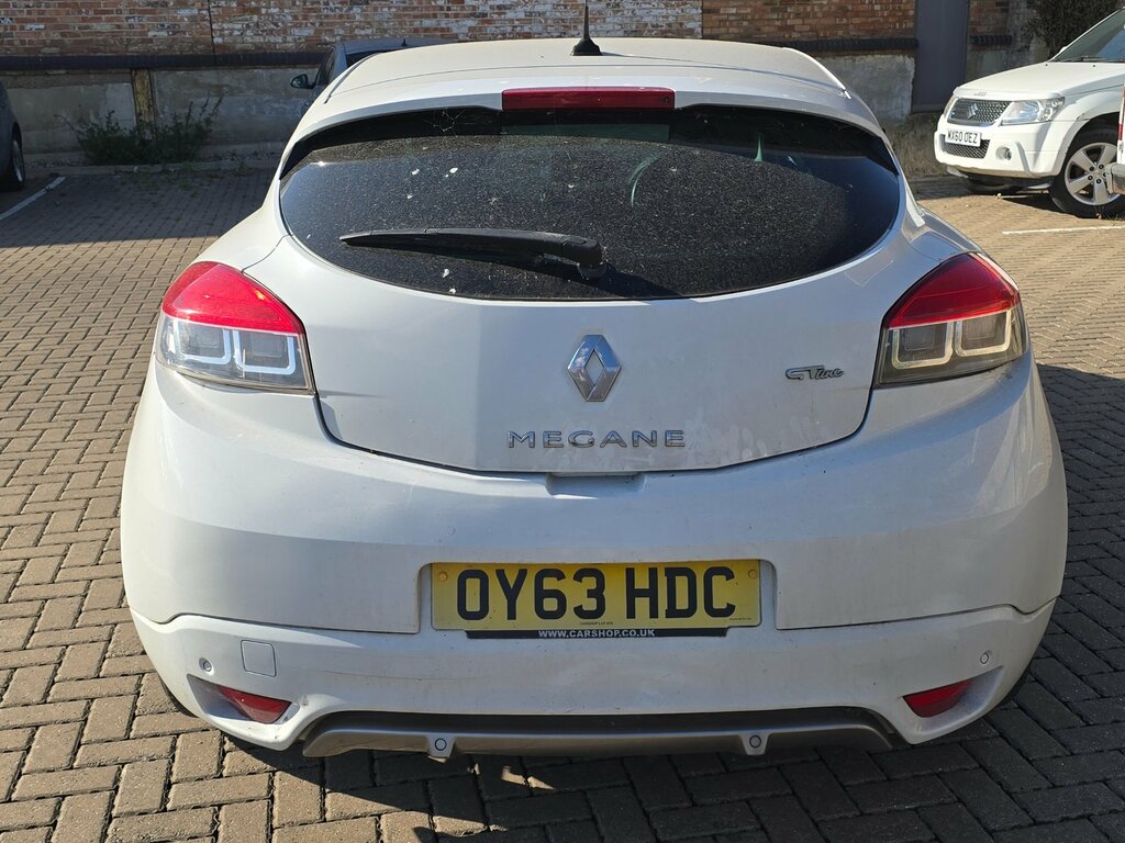 Renault Megane 1.5 Dci Gt Line Tomtom Coupe Eur White #4