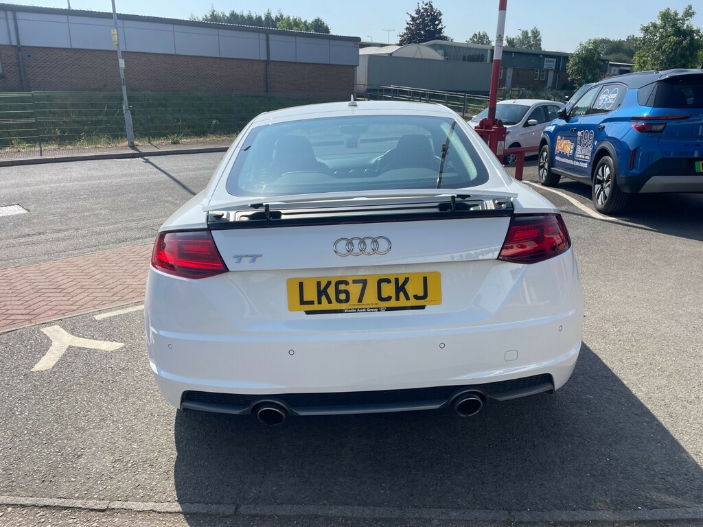 Audi TT S Line 1.8 Tfsi 180Ps Coupe LK67CKJ White #6