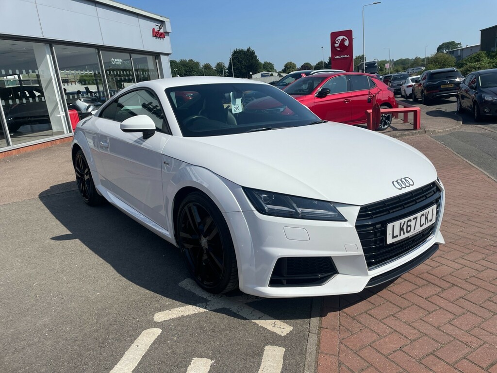 Audi TT S Line 1.8 Tfsi 180Ps Coupe LK67CKJ White #3