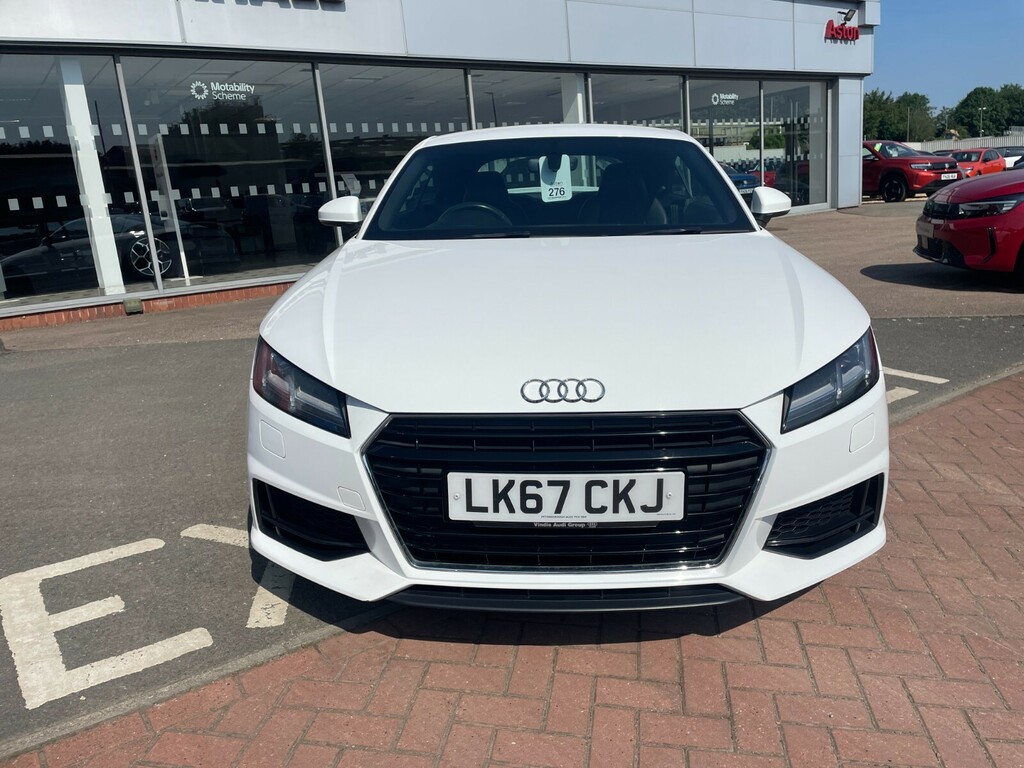 Audi TT S Line 1.8 Tfsi 180Ps Coupe LK67CKJ White #2