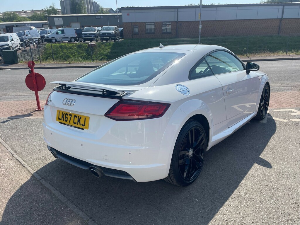 Audi TT S Line 1.8 Tfsi 180Ps Coupe LK67CKJ White #5