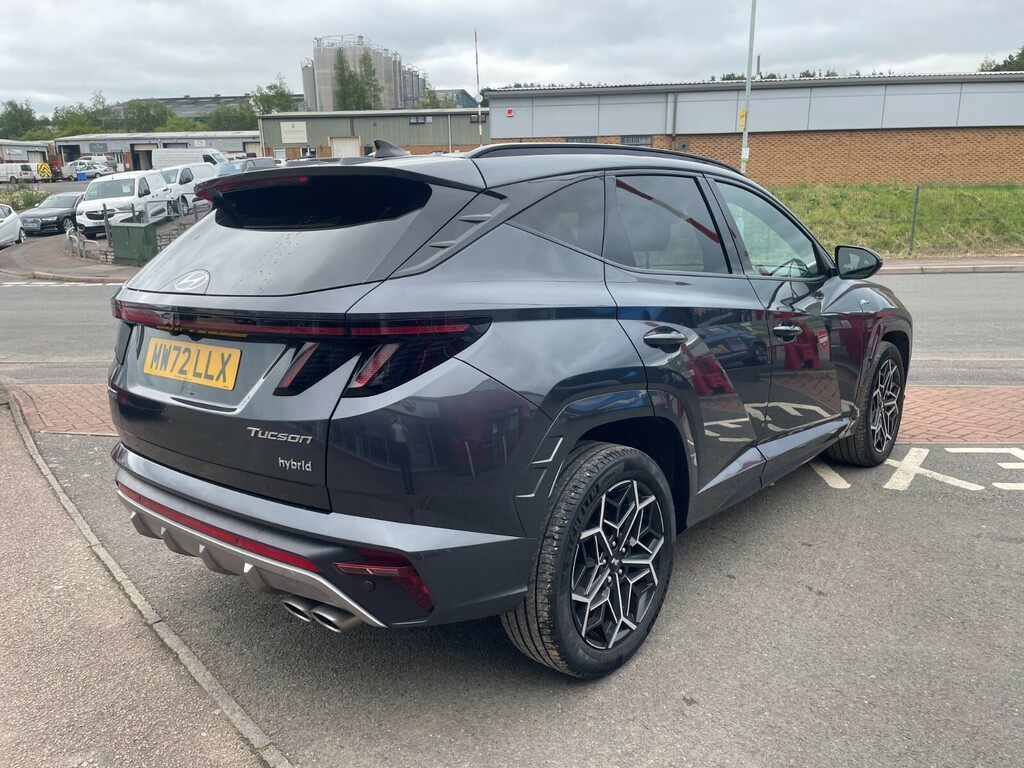 Hyundai Tucson N Line 1.6H T-gdi Hybrid 230Ps MW72LLX Grey #5