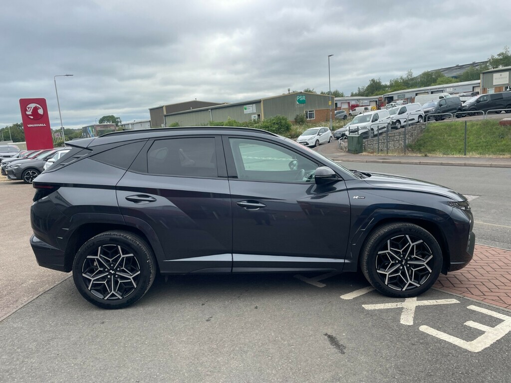 Hyundai Tucson N Line 1.6H T-gdi Hybrid 230Ps MW72LLX Grey #4