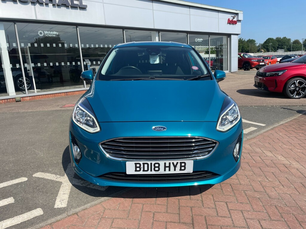 Ford Fiesta Titanium 1.0T 100Ps Ecoboost BD18HYB Blue #2