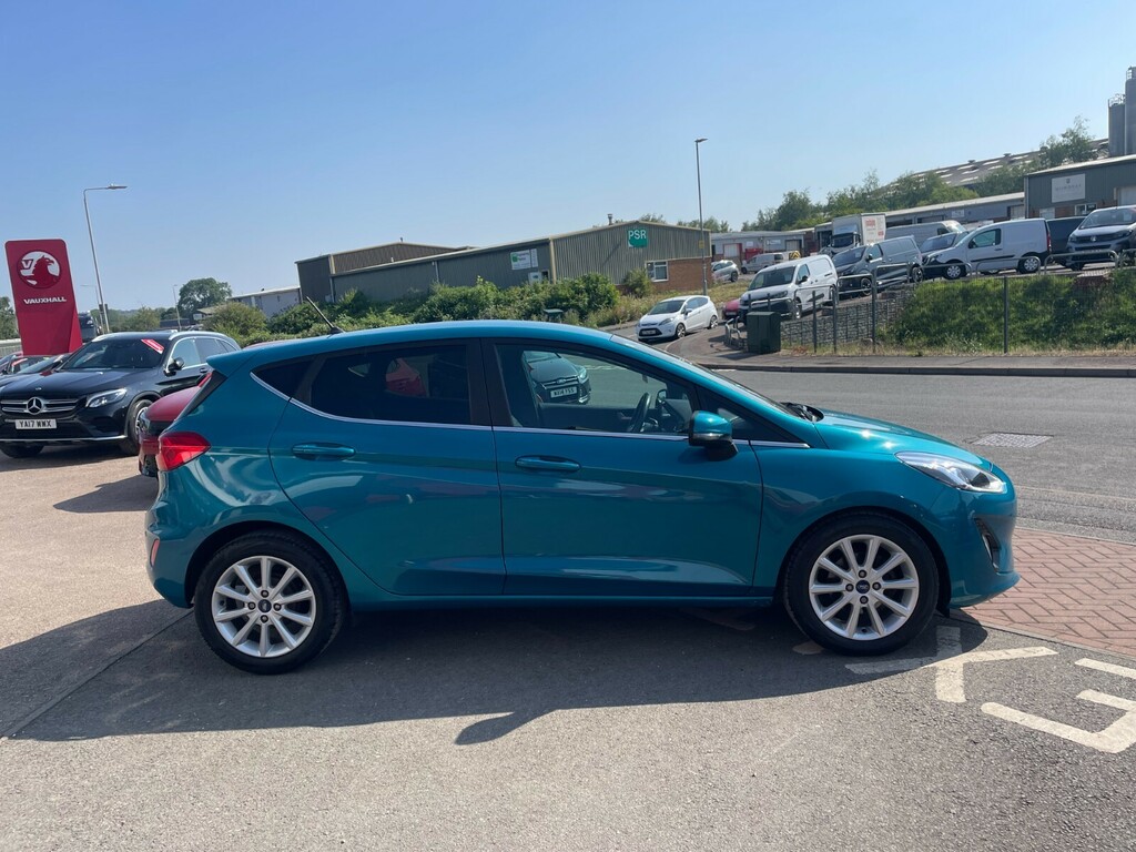 Ford Fiesta Titanium 1.0T 100Ps Ecoboost BD18HYB Blue #4