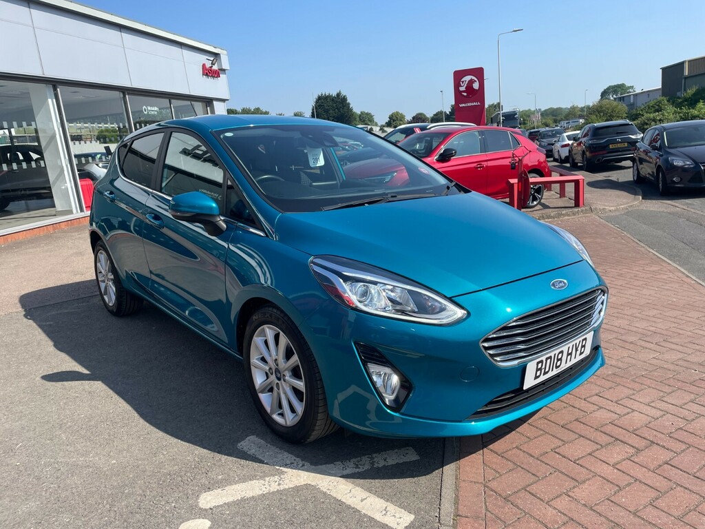 Ford Fiesta Titanium 1.0T 100Ps Ecoboost BD18HYB Blue #3