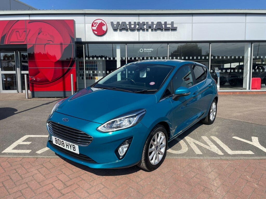 Ford Fiesta Titanium 1.0T 100Ps Ecoboost Blue